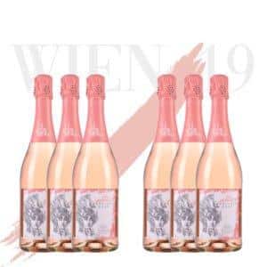 Das prickelnde Fräulein Rosé 6er